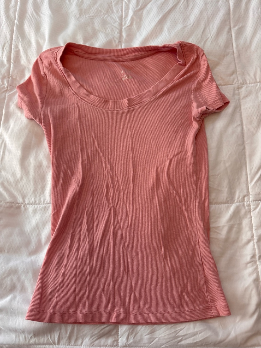 a new day Scoop Neck Short Sleeve Top - Pink